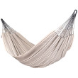 Hamac La Siesta Flora Kingsize blanc / gris Ribs