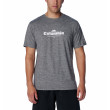 T-shirt homme Columbia Kwick Hike™ Graphic SS Tee gris / noir Black Heather, Elevated High