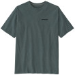 T-shirt homme Patagonia P-6 Logo Responsibili Tee green Nouveau Green