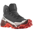 Chaussures randonnée homme Salomon Cross Hike 2 Mid Gore-Tex noir / rouge Black