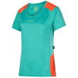 T-shirt femme La Sportiva Compass T-Shirt W bleue / rouge Lagoon/Cherry Tomato