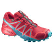 Chaussures femme Salomon Speedcross 4 GTX® W rouge / bleu BarbadosCherry/PoppyRed/DeepLago