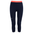 Sous-vêtements pantalon 3/4 femmes Salewa Cristallo Warm Amr W 3/4Tight. bleu foncé NavyBlazer