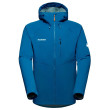 Veste softshell homme Mammut Ultimate Comfort SO Hooded Jacket Men bleu foncé Deep Ice