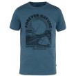 T-shirt homme Fjällräven Equipment T-shirt M bleue Indigo Blue