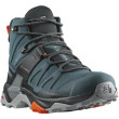 Chaussures randonnée homme Salomon X Ultra 4 Mid Gtx bleue / noir Stargazer / Black / Scarlet Ibis