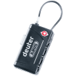 Cadenas Deuter TSA Cable Lock vert black