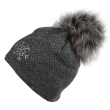 Bonnet de ski femme Sherpa Pham gris foncé DkGrey