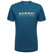 T-shirt homme Mammut Trovat T-Shirt Men Logo bleue Deep Ice