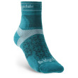 Chaussettes femme Bridgedale UL T2 MS 3/4 Crew Women's turquoise teal