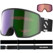 Masques ski Salomon Sentry Pro Sigma (And Extra Lens) vert Black