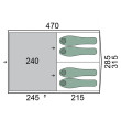 Tente Pinguin Interval 4 Steel