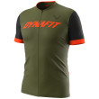 Maillot vélo homme Dynafit Ride Light S/S Fz Tee M green Winter Moss