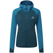 Sweat-shirt femme Mountain Equipment W's Eclipse Hooded Jacket bleu clair Majolica/Mykonos