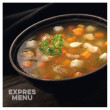 Soup Expres menu Bouillon de poulet avec légumes 1 personne