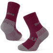 Chaussettes enfant Zulu Bambus Trek K bordeau wine