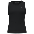 Top femme Salewa Puez Sporty Dry W Tankt vert black out