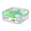 Boîte repas Sistema Bento Cube To Go 1,25L vert clair