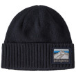 Bonnet d'hiver Patagonia Brodeo Beanie bleu foncé Line Logo Ridge: Classic Navy