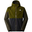 Veste homme The North Face M Lightning Zip-In Jacket kaki / noir Asphalt Grey/Forest Oli