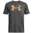 T-shirt homme Under Armour BIG LOGO FILL SS gris / orange Castlerock/Atomic/WildOrange