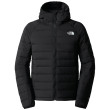 Veste homme The North Face M Belleview Stretch Down Hoodie vert Tnf Black