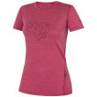 T-shirt femme Zulu Merino 160 Short Heart