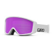 Masques ski Giro Index 2.0 White Wordmark Amber blanc Amber Pink