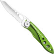 couteau pliant Leatherman Skeletool KBX green Green