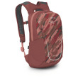 Sac à dos enfant Osprey Daylite Jr rouge brush strokes print/red canyon