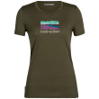 T-shirt femme Icebreaker Women Tech Lite II SS Tee Trailhead green loden