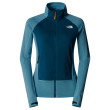 Sweat-shirt femme The North Face W Bolt Polartec Jacket bleue Algae Blue/Midnight Pet