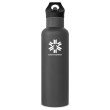 Thermos Snow Monkey Go-getter 0,6l noir / blanc granite