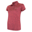 T-shirt fonctionnel femme Sensor Motion Polo rose Pink