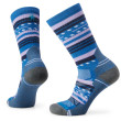 Chaussettes femme Smartwool Hike Light Cushion Margarita Crew bleue Laguna Blue