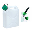 Bidon Eda Jerrycan 5L s nálevkou blanc