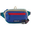 Sac banane Patagonia Ultralight Black Hole Mini bleu / vert Patchwork: Belay Blue