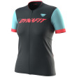 Maillot vélo femme Dynafit Ride Light S/S Fz Tee W bleu foncé 3011 - blueberry MARINE BLUE/8050