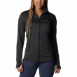 Sweat-shirt femme Columbia W Park View Grid Fleece Full Zip vert Black Heather