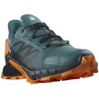 Chaussures de running hommes Salomon Supercross 4 Gore-Tex bleue / noir Stargazer / Black / Turmeric