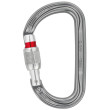 Mousqueton Petzl AmD Screw-Lock argenté