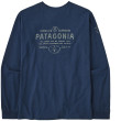 T-shirt homme Patagonia Forge Mark Responsibili Tee LS