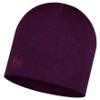 Bonnet Buff MW Merino Wool Hat violet PurplishMelange