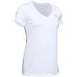 T-shirt fonctionnel femme Under Armour Tech SSV - Solid 2023 blanc White / / Metallic Silver