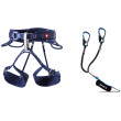 Kit via ferrata Ocún Via Ferrata Twist Tech Captur Pro Swivel Set bleue Blue Marine