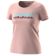 T-shirt femme Dynafit Graphic Co W S/S Tee beige pale rose/RANGE