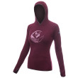 Sweat-shirt femme Sensor Merino Upper Fox violet Port Red