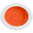 Assiette Omada Eat Pop Soup plate 23,5 x 4,5 orange Arancio