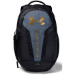 Sac à dos Under Armour Hustle 5.0 Backpack vert / bleu Black/BlackMediumHeather/MetallicGoldLuster