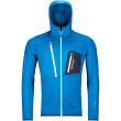 Sweat-shirt homme Ortovox Fleece Grid Hoody M 2023 bleue SafetyBlue